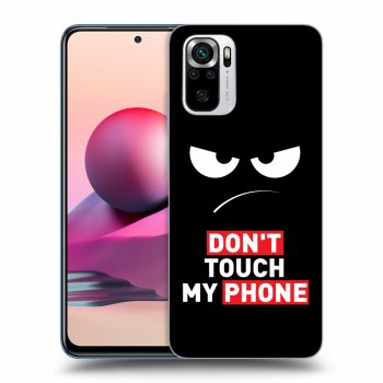 Hülle für Xiaomi Redmi Note 10S - Angry Eyes - Transparent