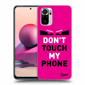 Hülle für Xiaomi Redmi Note 10S - Shadow Eye - Pink