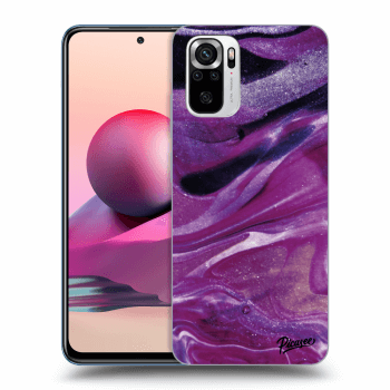 Picasee ULTIMATE CASE für Xiaomi Redmi Note 10S - Purple glitter