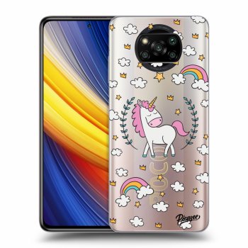 Picasee Xiaomi Poco X3 Pro Hülle - Transparentes Silikon - Unicorn star heaven