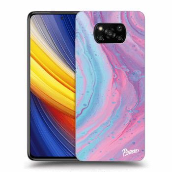 Hülle für Xiaomi Poco X3 Pro - Pink liquid