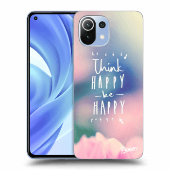 Picasee Xiaomi Mi 11 Hülle - Transparentes Silikon - Think happy be happy