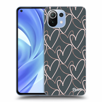 Picasee Xiaomi Mi 11 Hülle - Transparentes Silikon - Lots of love