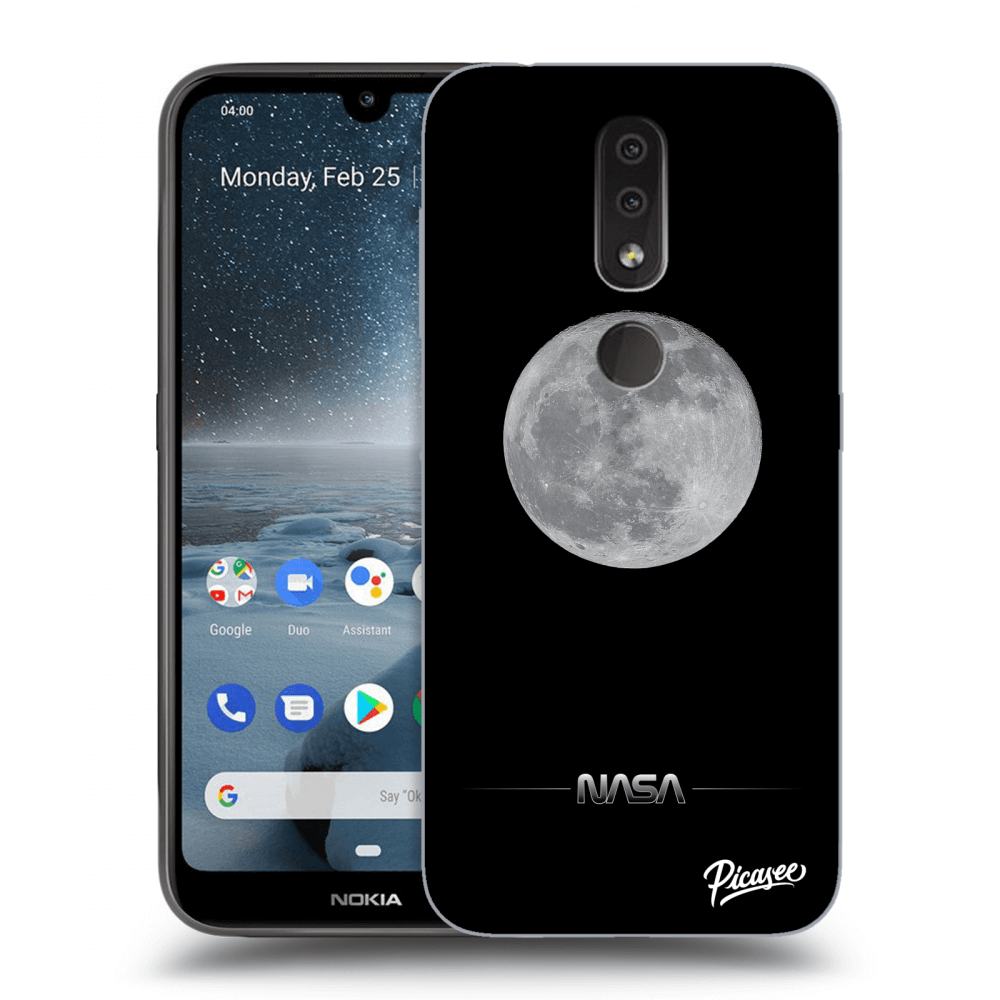 Picasee Nokia 4.2 Hülle - Transparentes Silikon - Moon Minimal