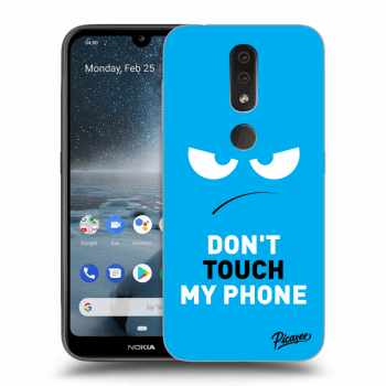Hülle für Nokia 4.2 - Angry Eyes - Blue