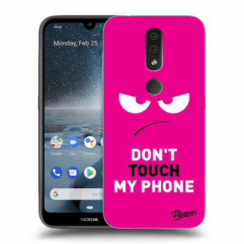 Hülle für Nokia 4.2 - Angry Eyes - Pink