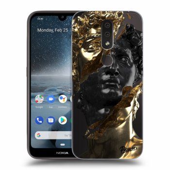 Hülle für Nokia 4.2 - Gold - Black