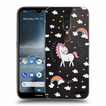 Hülle für Nokia 4.2 - Unicorn star heaven