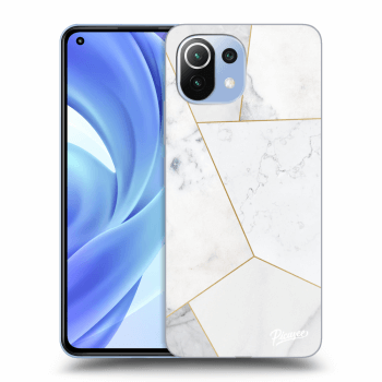 Hülle für Xiaomi Mi 11 Lite - White tile