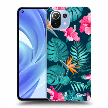 Hülle für Xiaomi Mi 11 Lite - Pink Monstera