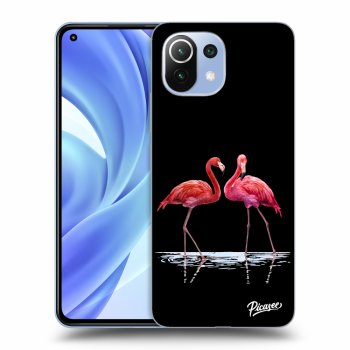 Hülle für Xiaomi Mi 11 Lite - Flamingos zu zweit
