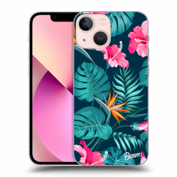 Picasee ULTIMATE CASE für Apple iPhone 13 mini - Pink Monstera