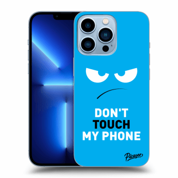 Hülle für Apple iPhone 13 Pro - Angry Eyes - Blue