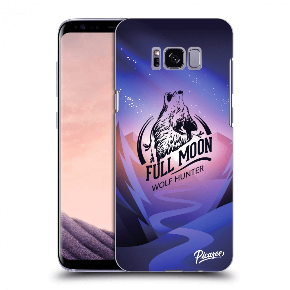 Picasee Samsung Galaxy S8+ G955F Hülle - Transparentes Silikon - Wolf