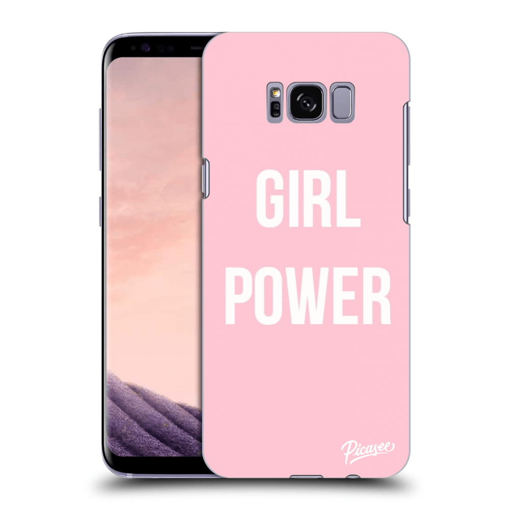 Picasee Samsung Galaxy S8+ G955F Hülle - Transparentes Silikon - Girl power