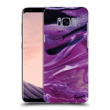 Hülle für Samsung Galaxy S8+ G955F - Purple glitter