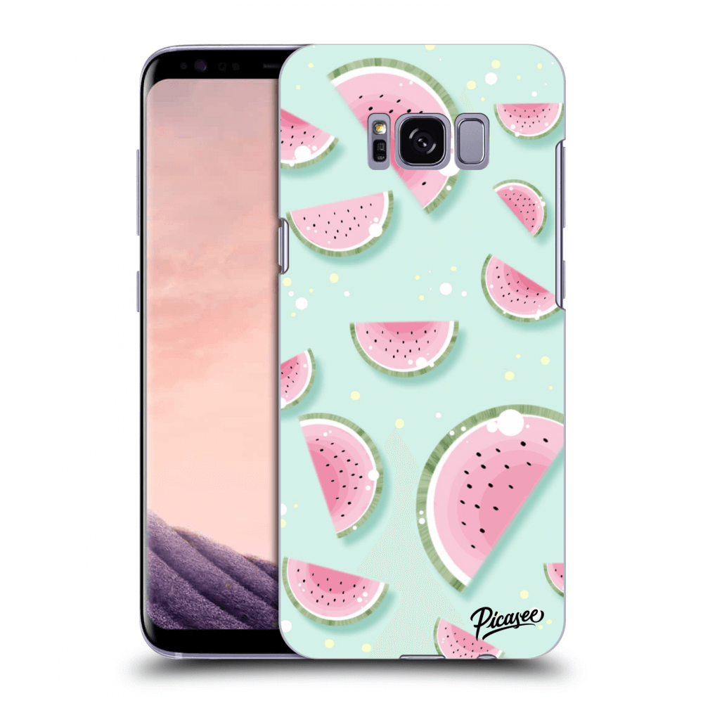 Picasee Samsung Galaxy S8+ G955F Hülle - Transparentes Silikon - Watermelon 2