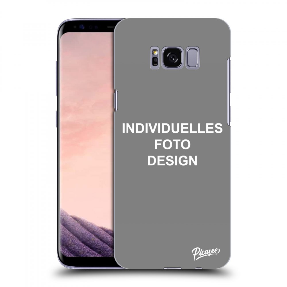 Picasee Samsung Galaxy S8+ G955F Hülle - Transparentes Silikon - Individuelles Fotodesign