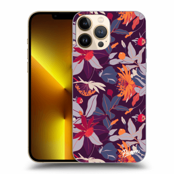 Hülle für Apple iPhone 13 Pro Max - Purple Leaf