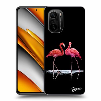 Hülle für Xiaomi Poco F3 - Flamingos couple