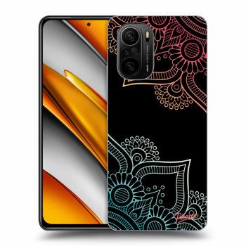 Hülle für Xiaomi Poco F3 - Flowers pattern