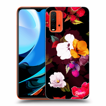 Hülle für Xiaomi Redmi 9T - Flowers and Berries