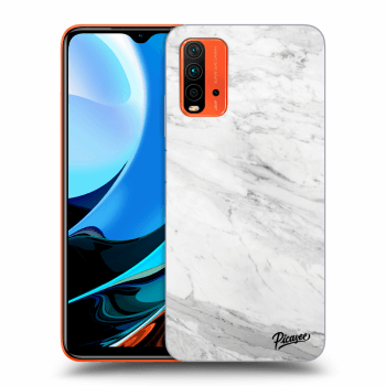 Hülle für Xiaomi Redmi 9T - White marble