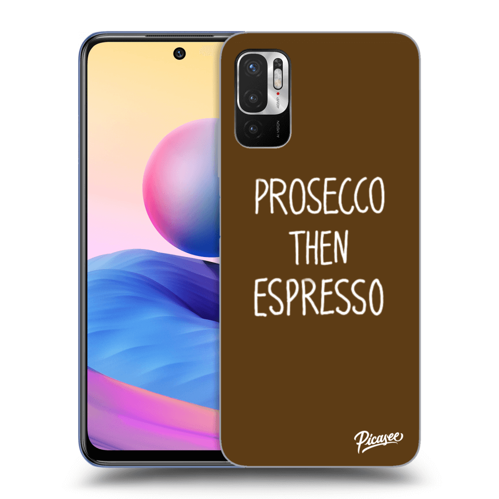 Picasee ULTIMATE CASE für Xiaomi Redmi Note 10 5G - Prosecco then espresso