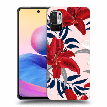 Hülle für Xiaomi Redmi Note 10 5G - Red Lily