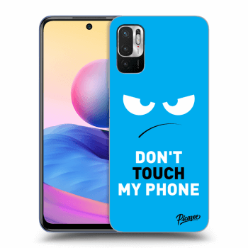 Hülle für Xiaomi Redmi Note 10 5G - Angry Eyes - Blue