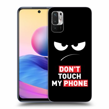 Hülle für Xiaomi Redmi Note 10 5G - Angry Eyes - Transparent