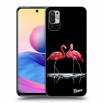 Picasee ULTIMATE CASE für Xiaomi Redmi Note 10 5G - Flamingos couple