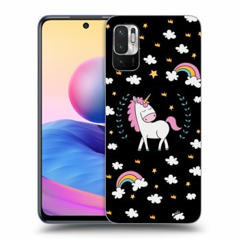 Hülle für Xiaomi Redmi Note 10 5G - Einhorn Sternenhimmel