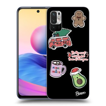 Hülle für Xiaomi Redmi Note 10 5G - Christmas Stickers