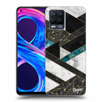 Picasee ULTIMATE CASE für Realme 8 Pro - Dark geometry