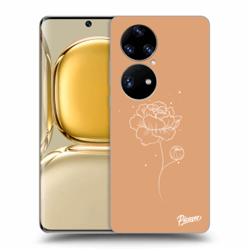 Hülle für Huawei P50 - Peonies