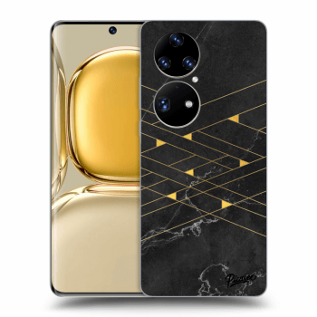 Hülle für Huawei P50 - Gold Minimal