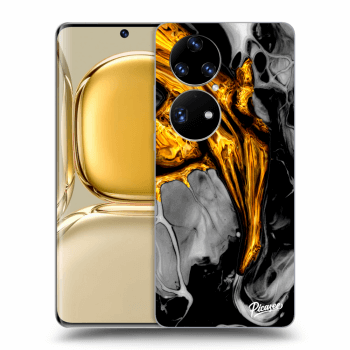 Hülle für Huawei P50 - Black Gold