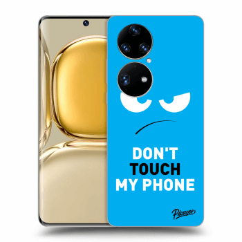 Hülle für Huawei P50 - Angry Eyes - Blue