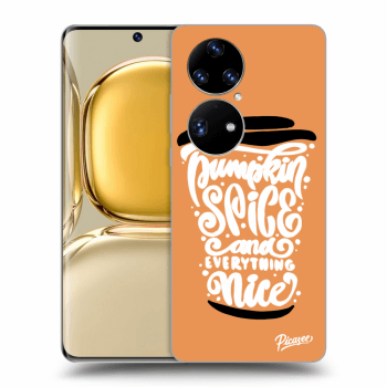 Hülle für Huawei P50 - Pumpkin coffee