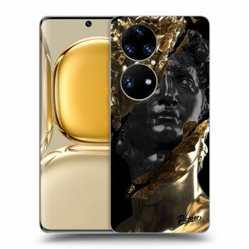 Hülle für Huawei P50 - Gold - Black