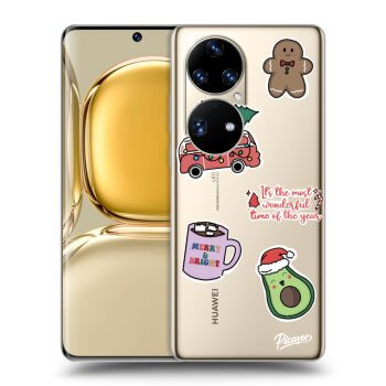Hülle für Huawei P50 - Christmas Stickers