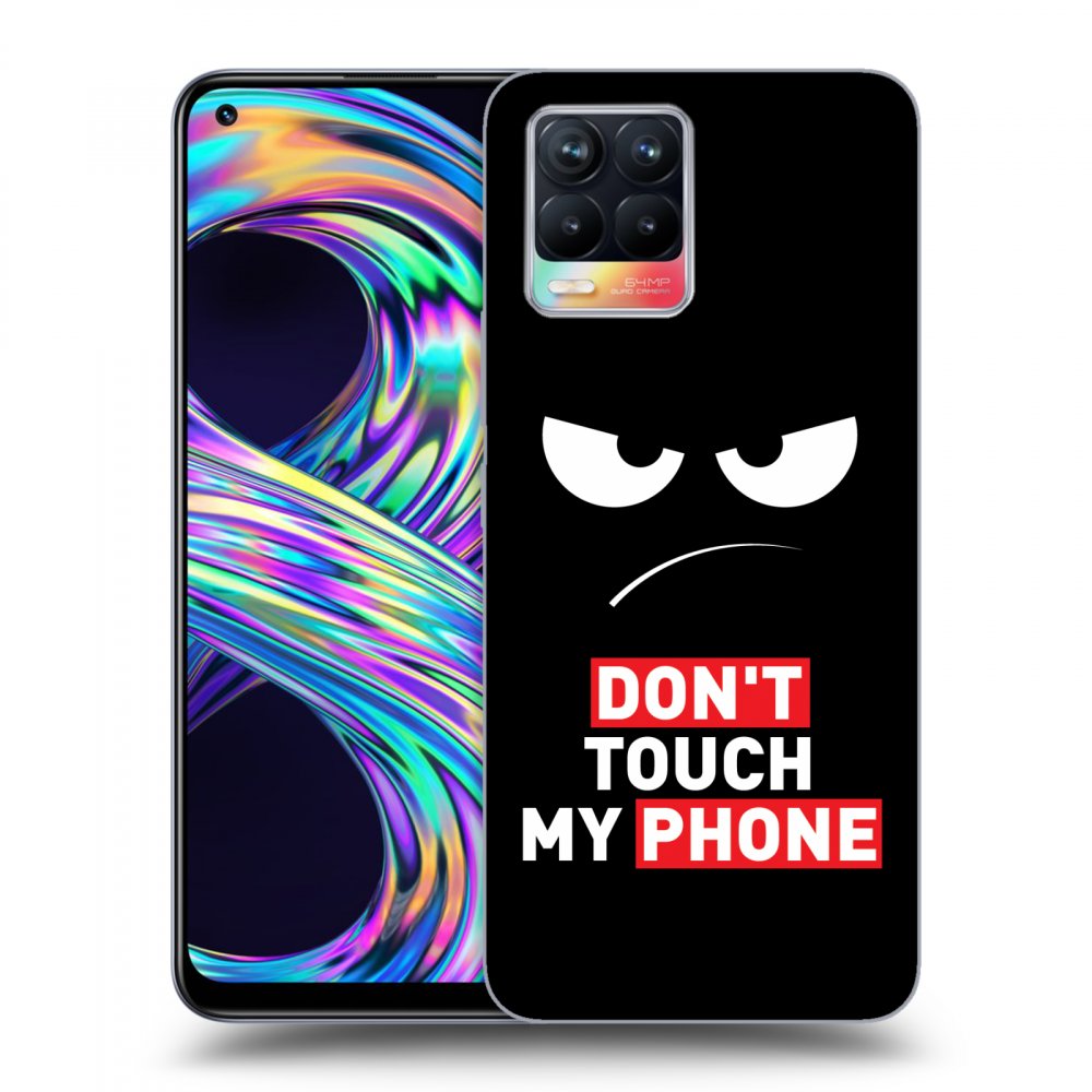 Picasee ULTIMATE CASE für Realme 8 4G - Angry Eyes - Transparent
