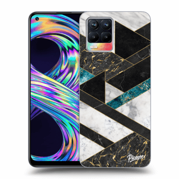 Hülle für Realme 8 4G - Dark geometry
