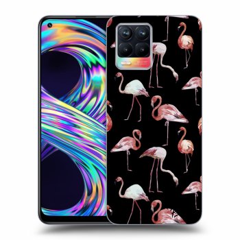 Hülle für Realme 8 4G - Flamingos