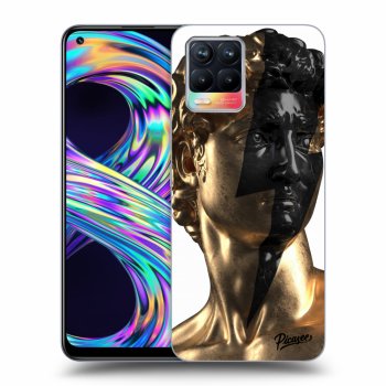 Picasee ULTIMATE CASE für Realme 8 4G - Wildfire - Gold