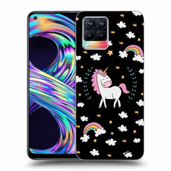 Hülle für Realme 8 4G - Unicorn star heaven