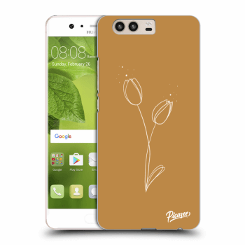 Picasee Huawei P10 Hülle - Transparentes Silikon - Tulips