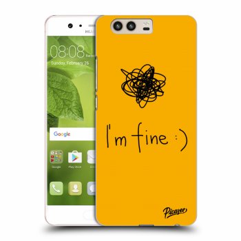Picasee Huawei P10 Hülle - Transparentes Silikon - I am fine
