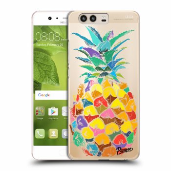 Picasee Huawei P10 Hülle - Transparentes Silikon - Pineapple